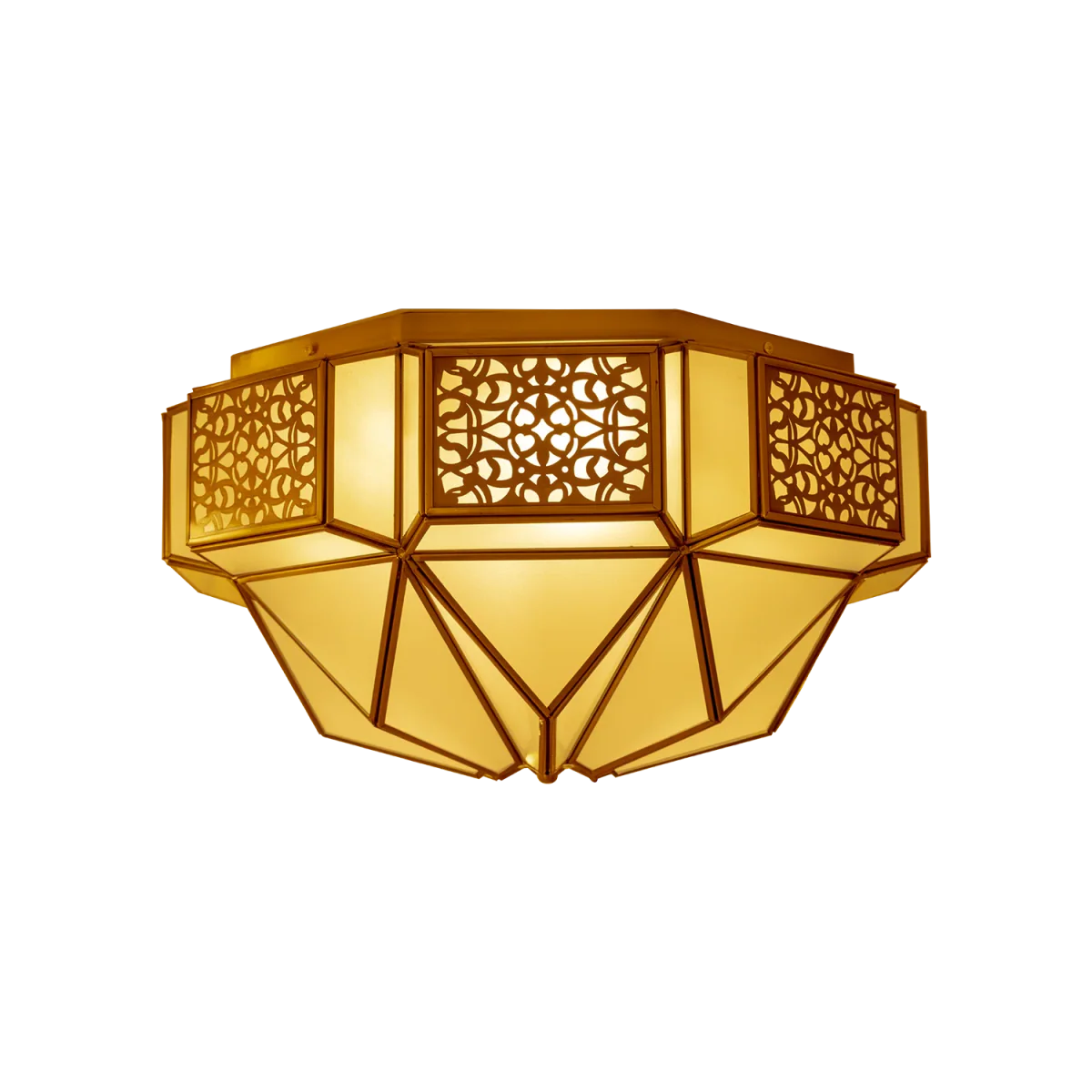 Ultra Light E27 Copper Surface Mounted Light – Arabic Luxury (X02) - Image 6