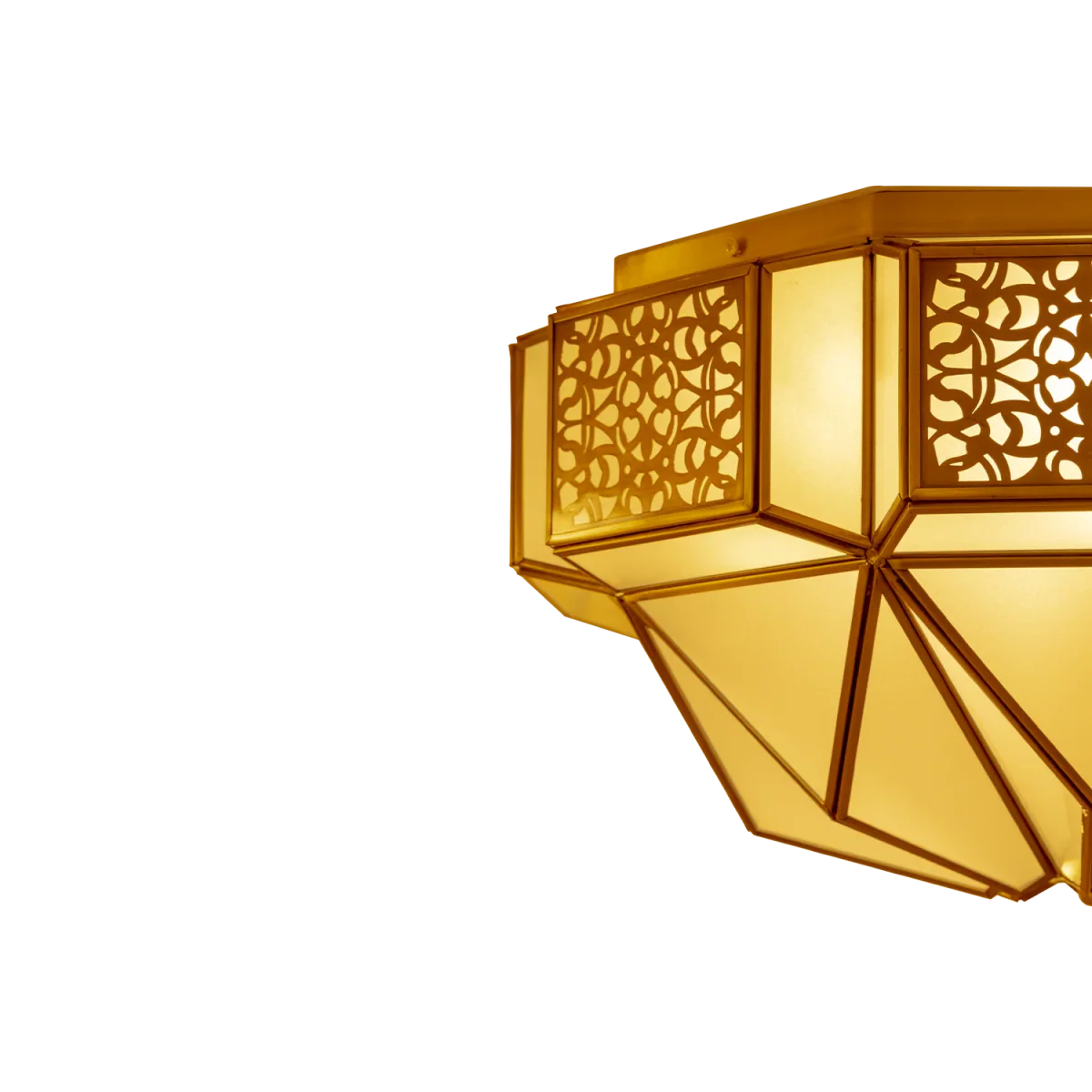 Ultra Light E27 Copper Surface Mounted Light – Arabic Luxury (X02) - Image 7