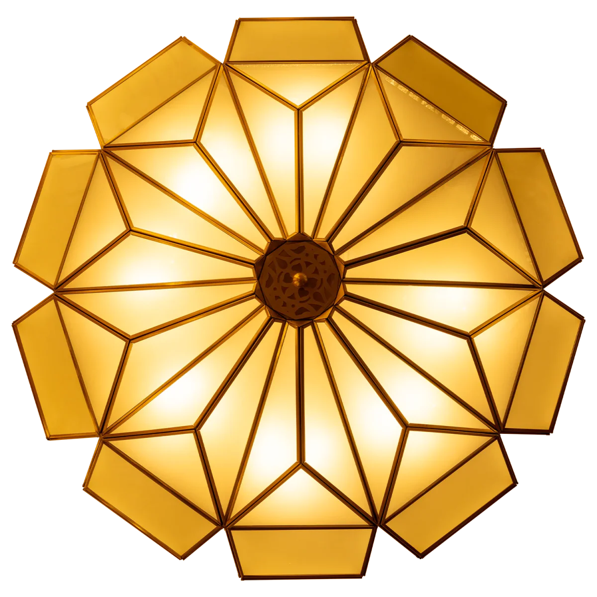 Ultra Light E27 Copper Surface Mounted Light – Arabic Luxury (X02) - Image 9