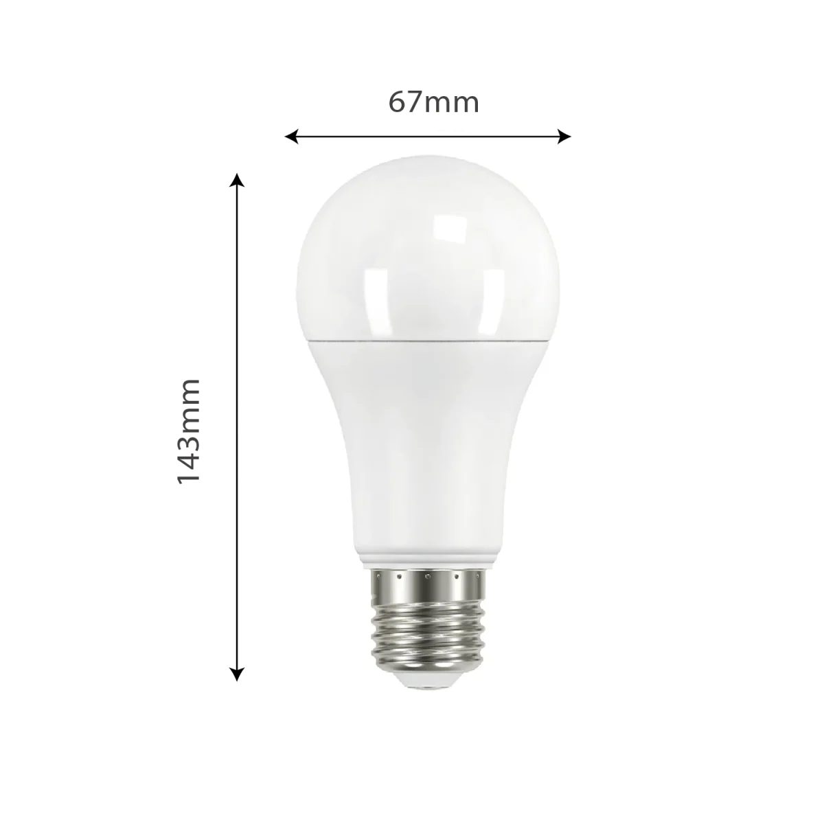 Ultra Light LED Bulb E27  – 19W High-Lumen & SASO Grade A (UTL-A2452ST) - Image 6