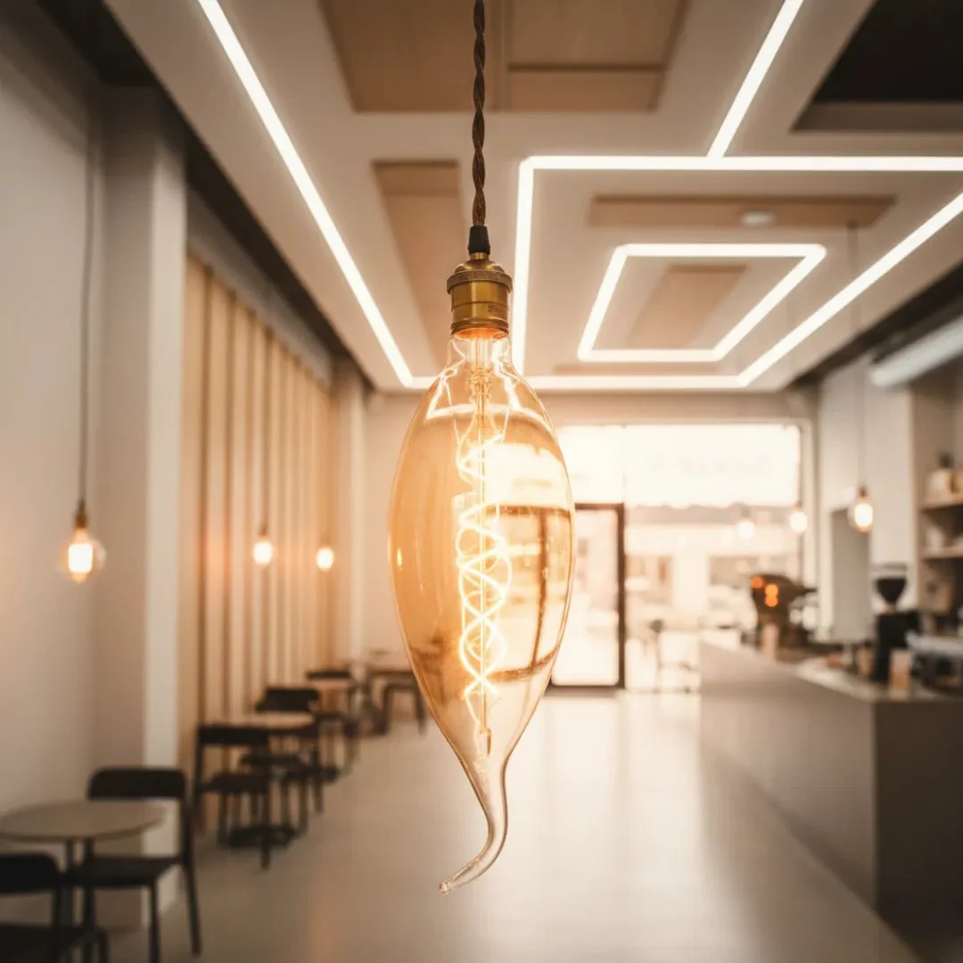 Ultra Light LED Filament Bulb – E40 Warm Decorative Lighting (WL-BLC125) - Image 5