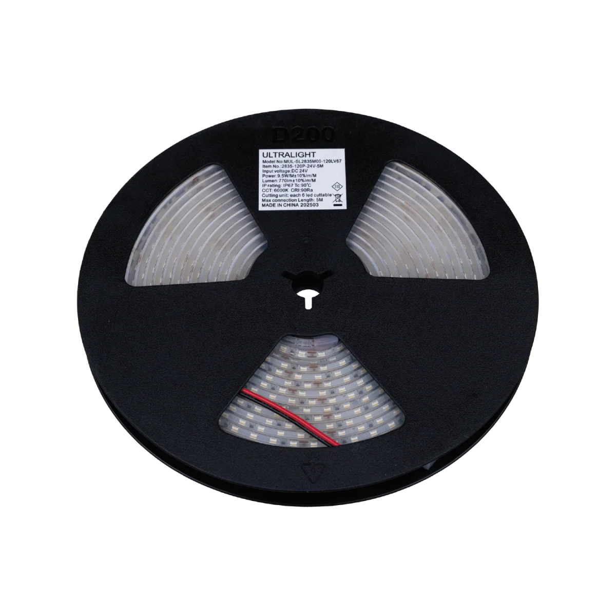 Ultra Light LED Strip Light – High CRI 90, IP67 Water-Proof Flexible Lighting (SMD2835-120P)