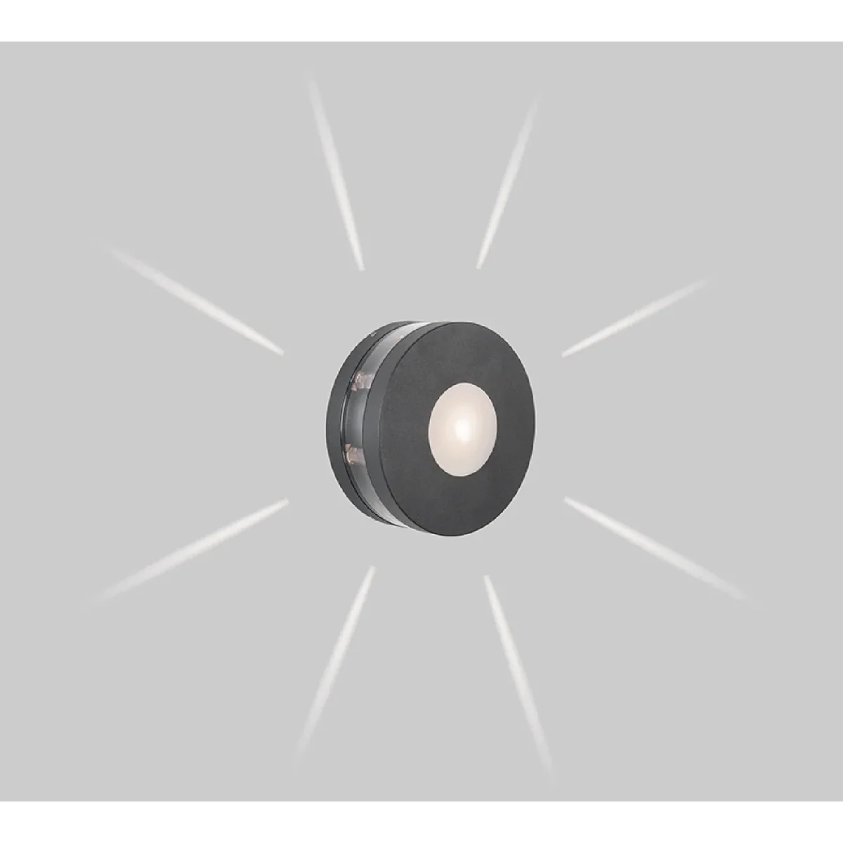 Ultra Light LED Wall Light 9W - Multi-Directional Outdoor Cylinder Lighting (DHL-1317) - Image 3
