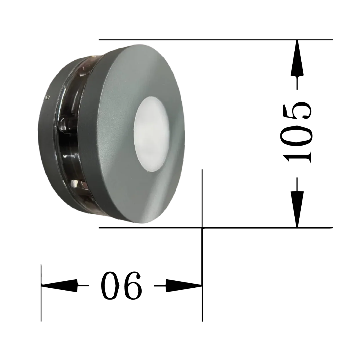 Ultra Light LED Wall Light 9W - Multi-Directional Outdoor Cylinder Lighting (DHL-1317) - Image 5