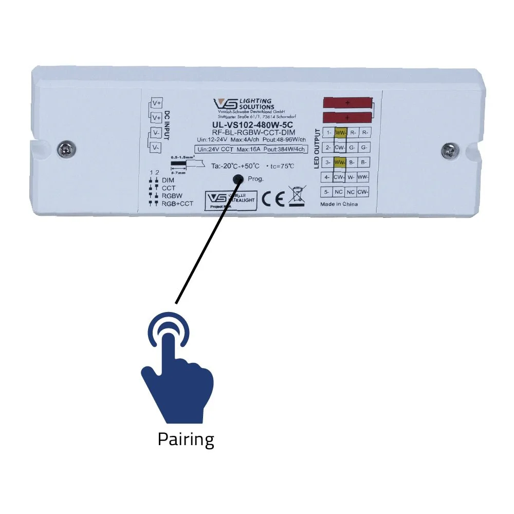 Ultralight A-Z Smart Controller 480W 24V for Smart Lighting (UL-VS102) - Image 3