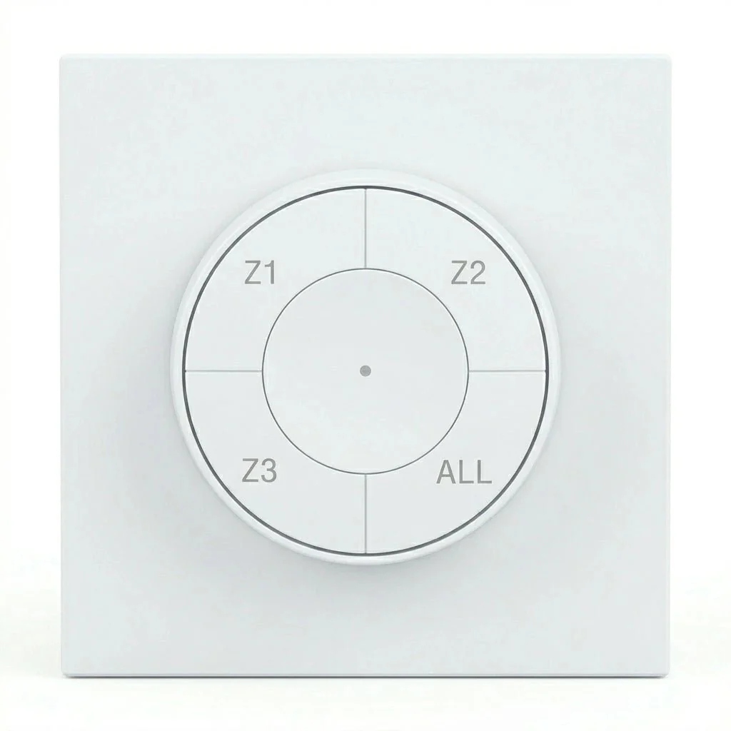 Ultralight A-Z Smart Switch for Modern Smart Lighting (UL-AZ1001-PB) - Image 2