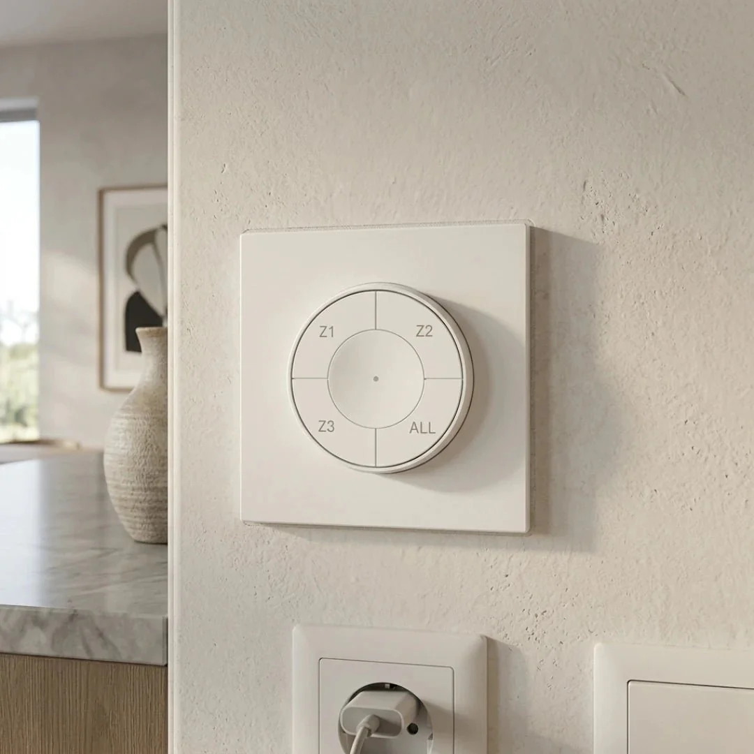 Ultralight A-Z Smart Switch for Modern Smart Lighting (UL-AZ1001-PB) - Image 3