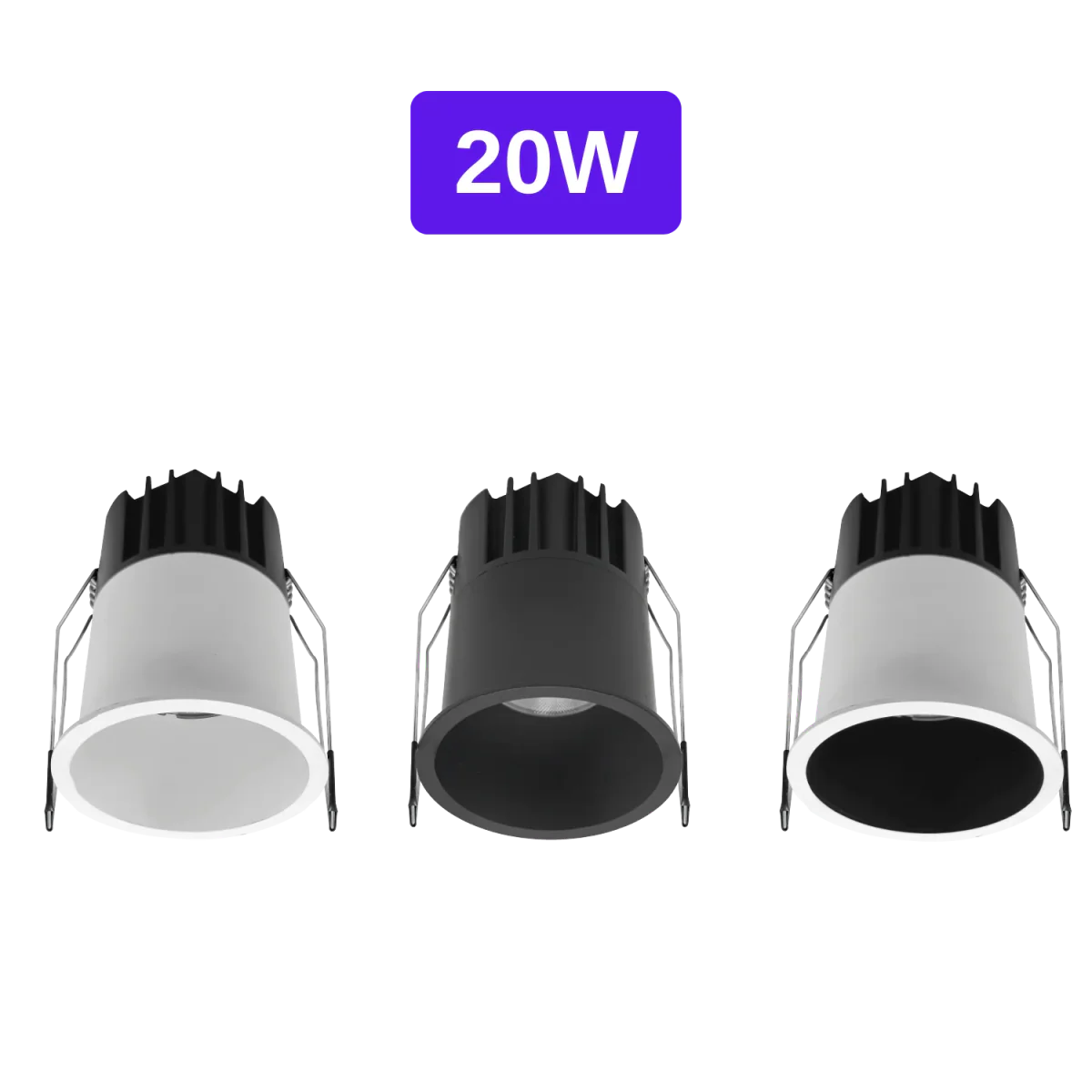 Ultralight Anti-Glare Deep Downlight - COB LED - CRI 95+ (BR4103) - Image 7