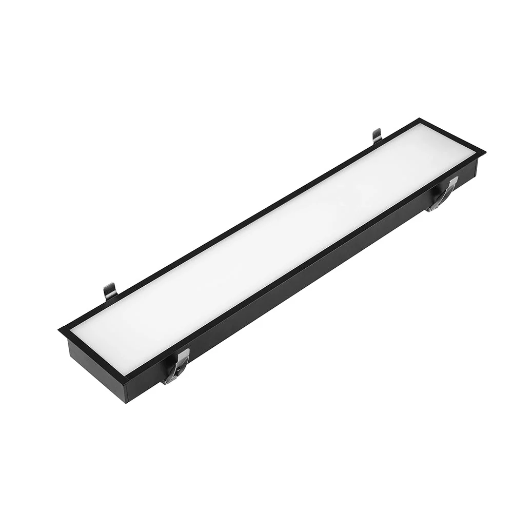 Ultralight Black Linear Light Recessed Connectable - Modern Design (BR6075B) - Image 3