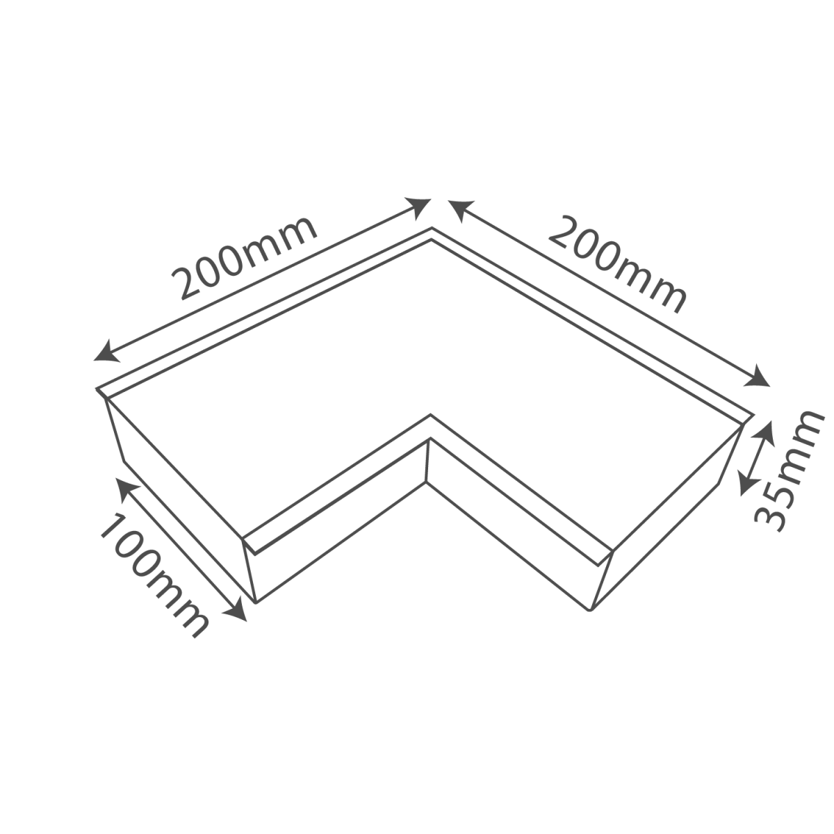 Ultralight Black Linear Light Recessed Connectable - Modern Design (BR6075B) - Image 8