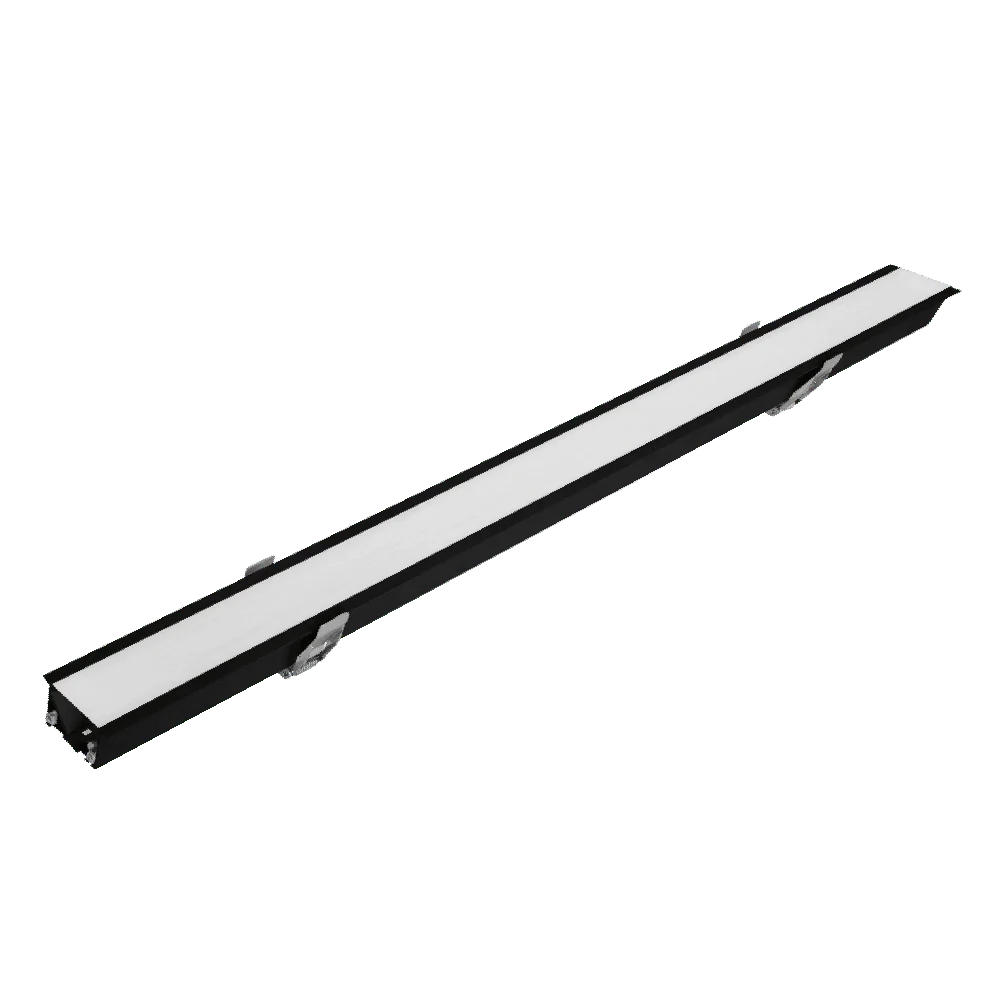 Ultralight Black Linear Recessed Connectable Light - Modern Slim Design (BR6075) - Image 12