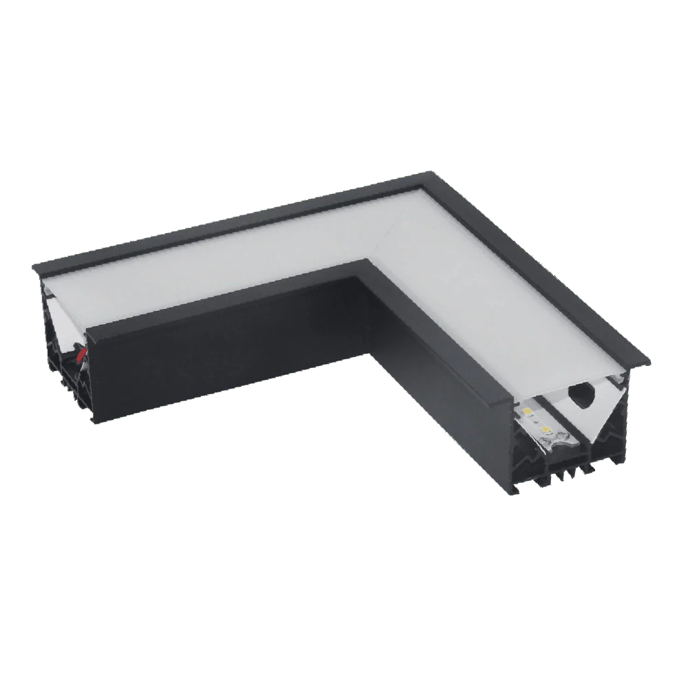 Ultralight Black Linear Recessed Connectable Light - Modern Slim Design (BR6075) - Image 7