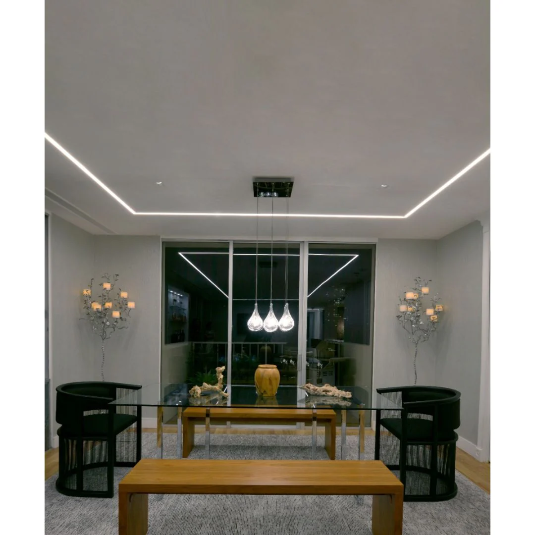 Ultralight White Linear Recessed Light - Samsung LED - Sleek Indoor Fixture (UTL-LP2) - Image 3