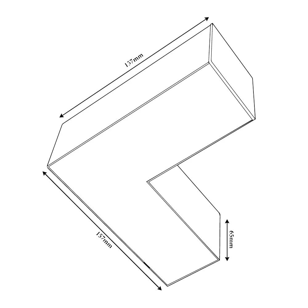 Ultralight White Linear Recessed Light - Samsung LED - Sleek Indoor Fixture (UTL-LP2) - Image 9