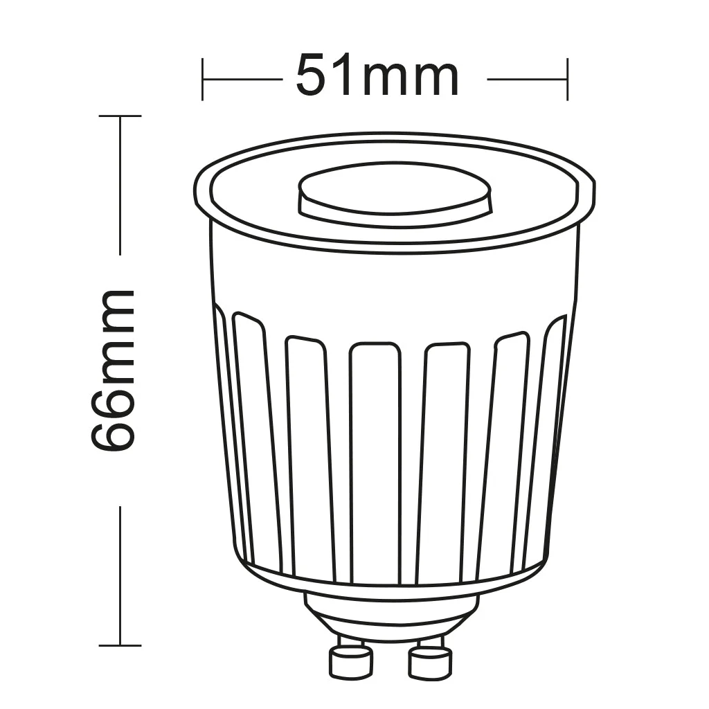 Ultralight MR16 Bulb Adjustable Light Angle 15° to 60° (UTL-M750ST) - Image 8