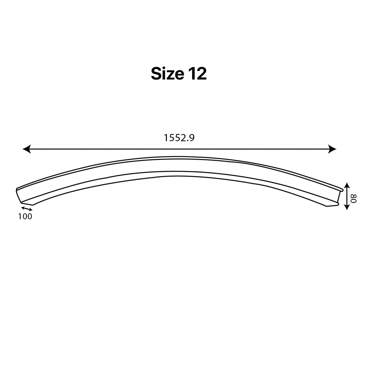 Ultralight Connectable LED Linear Light 40W (BR6752 Curve) - Image 13