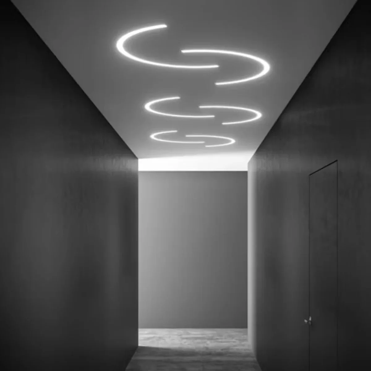 Ultralight Connectable LED Linear Light 40W (BR6752 Curve) - Image 4