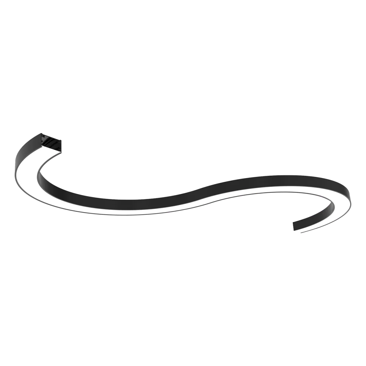 Ultralight Connectable LED Linear Light 40W (BR6752 Curve) - Image 9