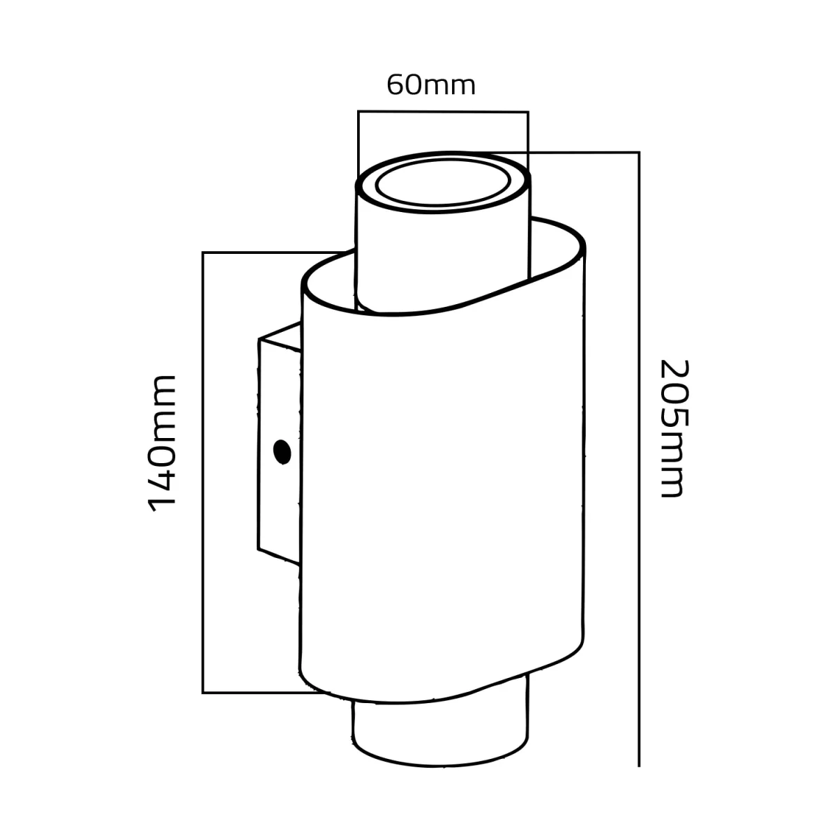 Ultralight CYPRES Modern 2XGU10 - Moveable Head 138° (WL-ODL-2118) - Image 6