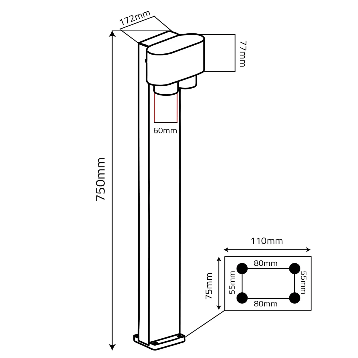 Ultralight CYPRES Modern 2xGU10 - Moveable Head 138° (WL-ODL-3118) - Image 3
