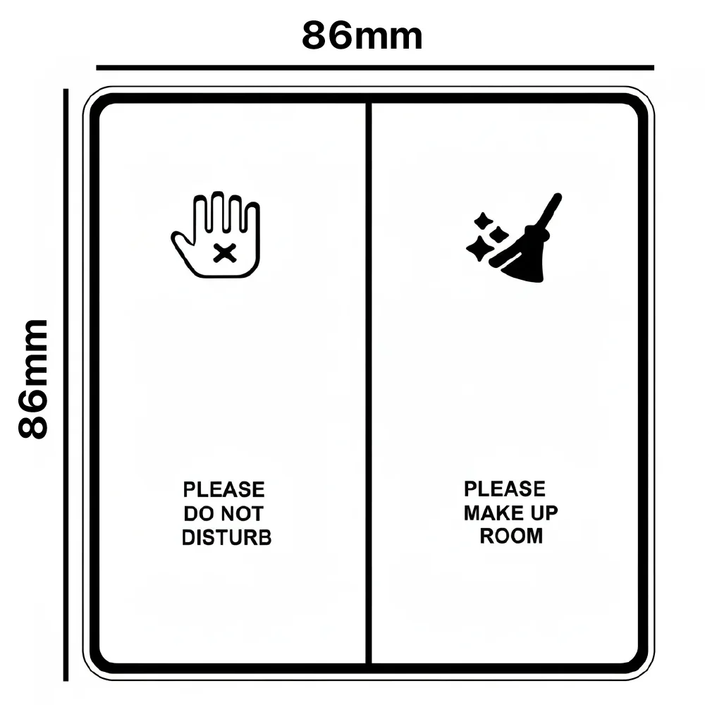 Ultralight Dune Do Not Disturb Hotel Room Switch (B12-068) - Image 6