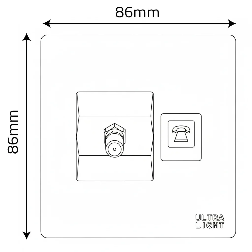 Ultralight Dune Socket Satellite+Telephone (B12-026) - Image 5