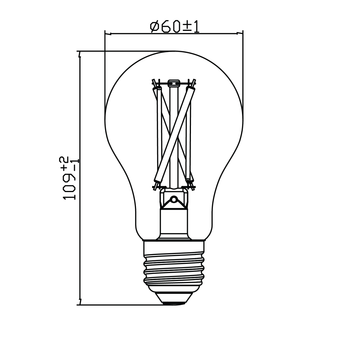 Ultralight E27 Bulb 9W - Warranty 5 Years (UTL-A60SG) - Image 6