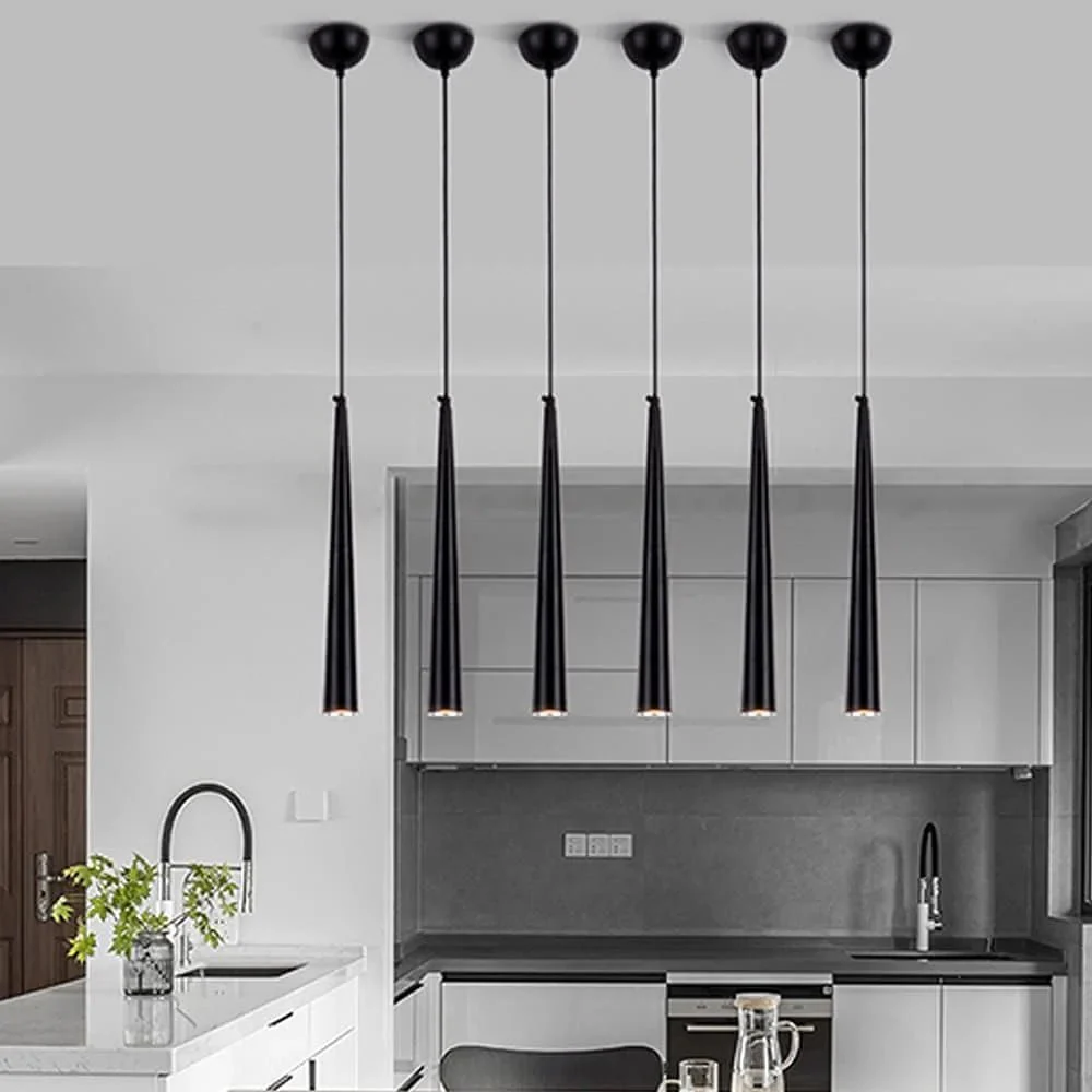Ultralight Elegant Conical Indoor Pendant Light - GU10 Base (BR4888) - Image 2