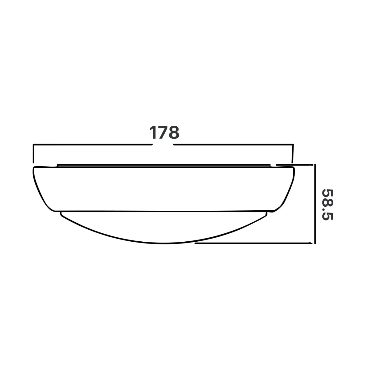 Ultralight Emergency Bulkhead with Motion Sensor 10W IP65 (ZF-W3-334) - Image 11