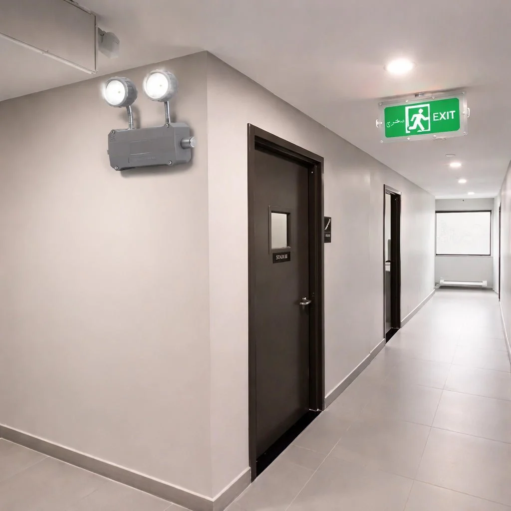 Ultralight Explosion Proof Emergency Light – Twin Spot LED, IP65 Waterproof (JY-1009) - Image 5