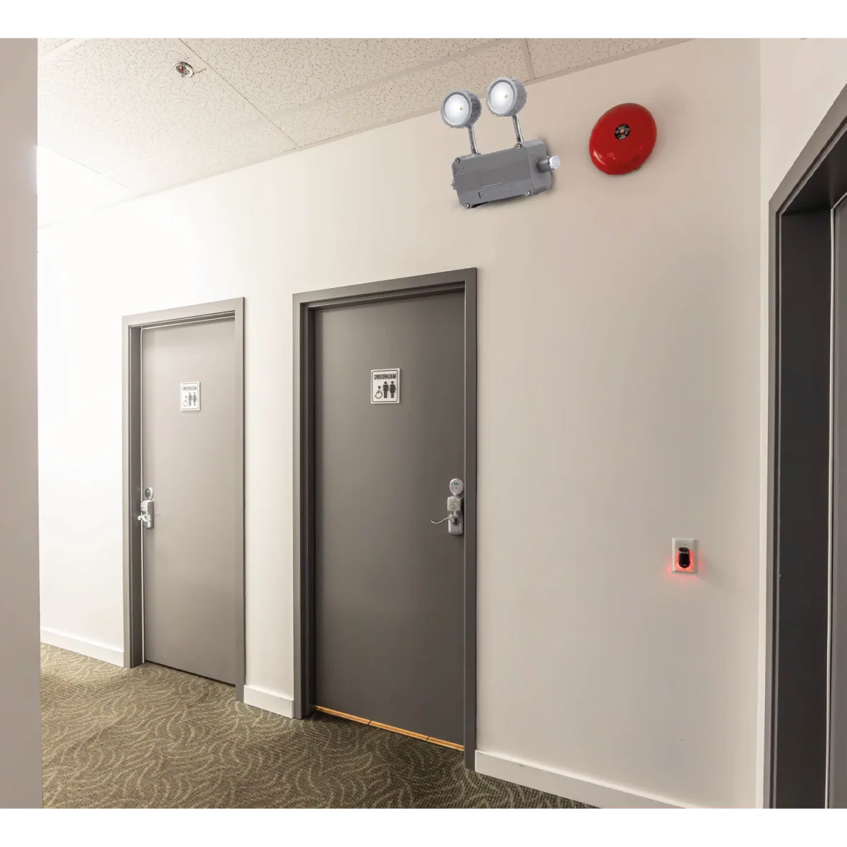 Ultralight Explosion Proof Emergency Light – Twin Spot LED, IP65 Waterproof (JY-1009) - Image 6