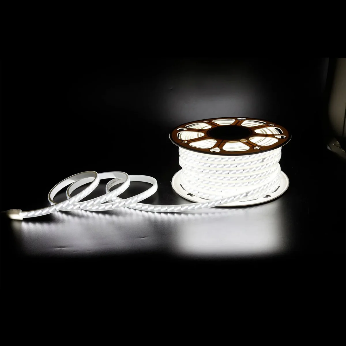 Ultralight Flexible 50M Strip Light - 5 Crooked Rows 2835 SMD (2835-300L) - Image 2