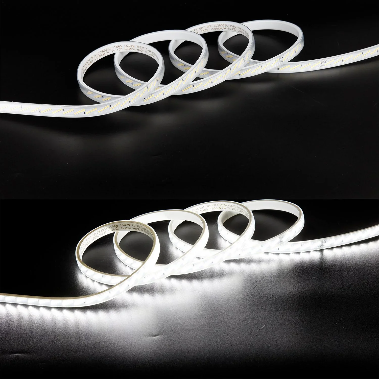 Ultralight Flexible 50M Strip Light - 5 Crooked Rows 2835 SMD (2835-300L) - Image 6