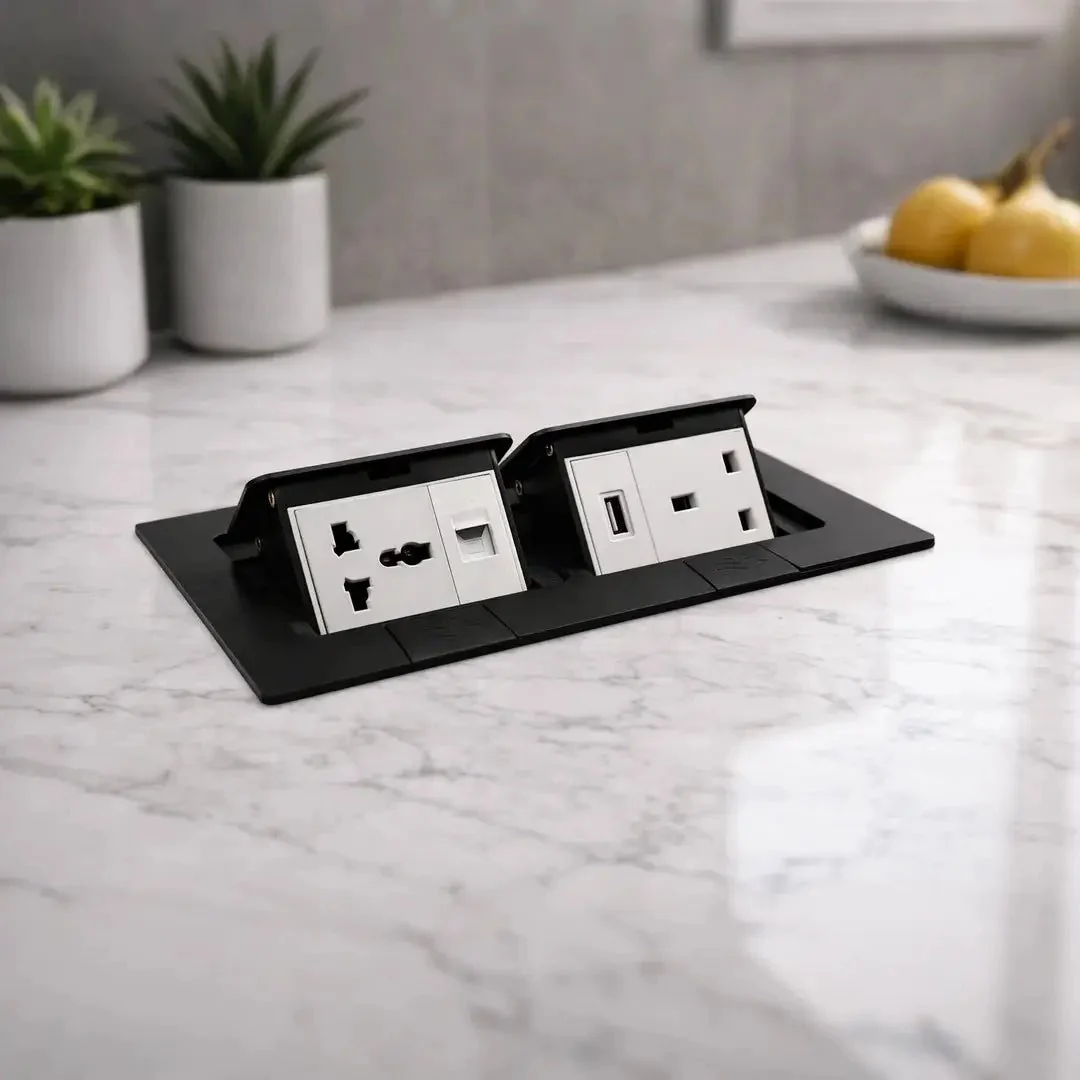 Ultralight Floor Box - Double Socket (SLH) - Image 4