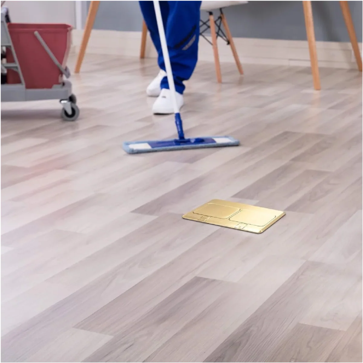 Ultralight FLOOR BOX (PU-S02) – IP44 Weather Resistant Recessed Floor Socket with Stainless Steel Body - Image 5
