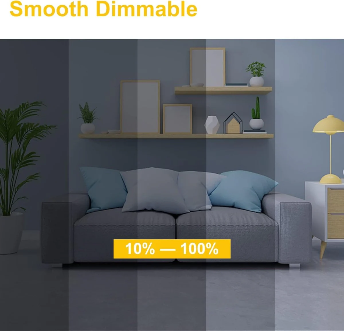 Ultralight 8W Dimmable GU10 Bulb Base (UTL-M800ST-Dim) - Image 2