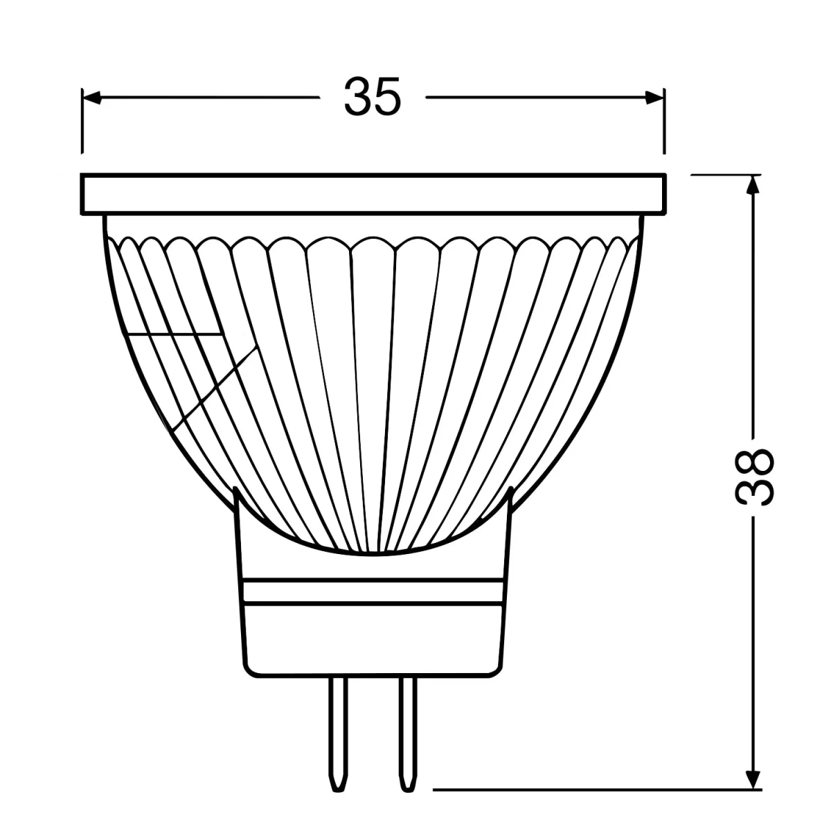 Ultralight Glass Bulb GU5.3 Base Dimmable (WY-BLMR16) - Image 8