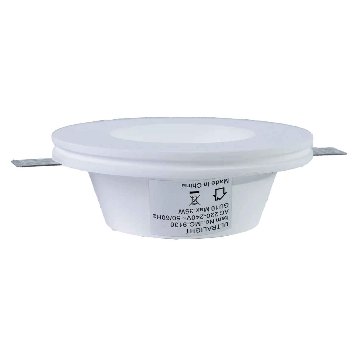 Ultralight Gypsum Spot Light Frame GU10 10cm- Elegant Design (MC-9130) - Image 11