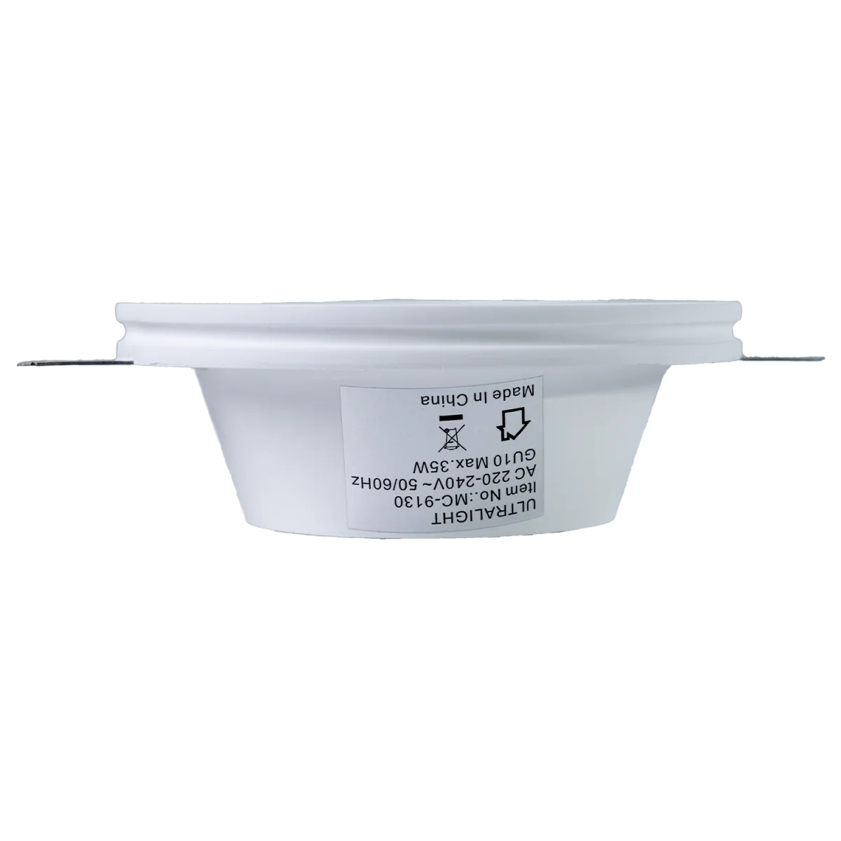 Ultralight Gypsum Spot Light Frame GU10 10cm- Elegant Design (MC-9130) - Image 12