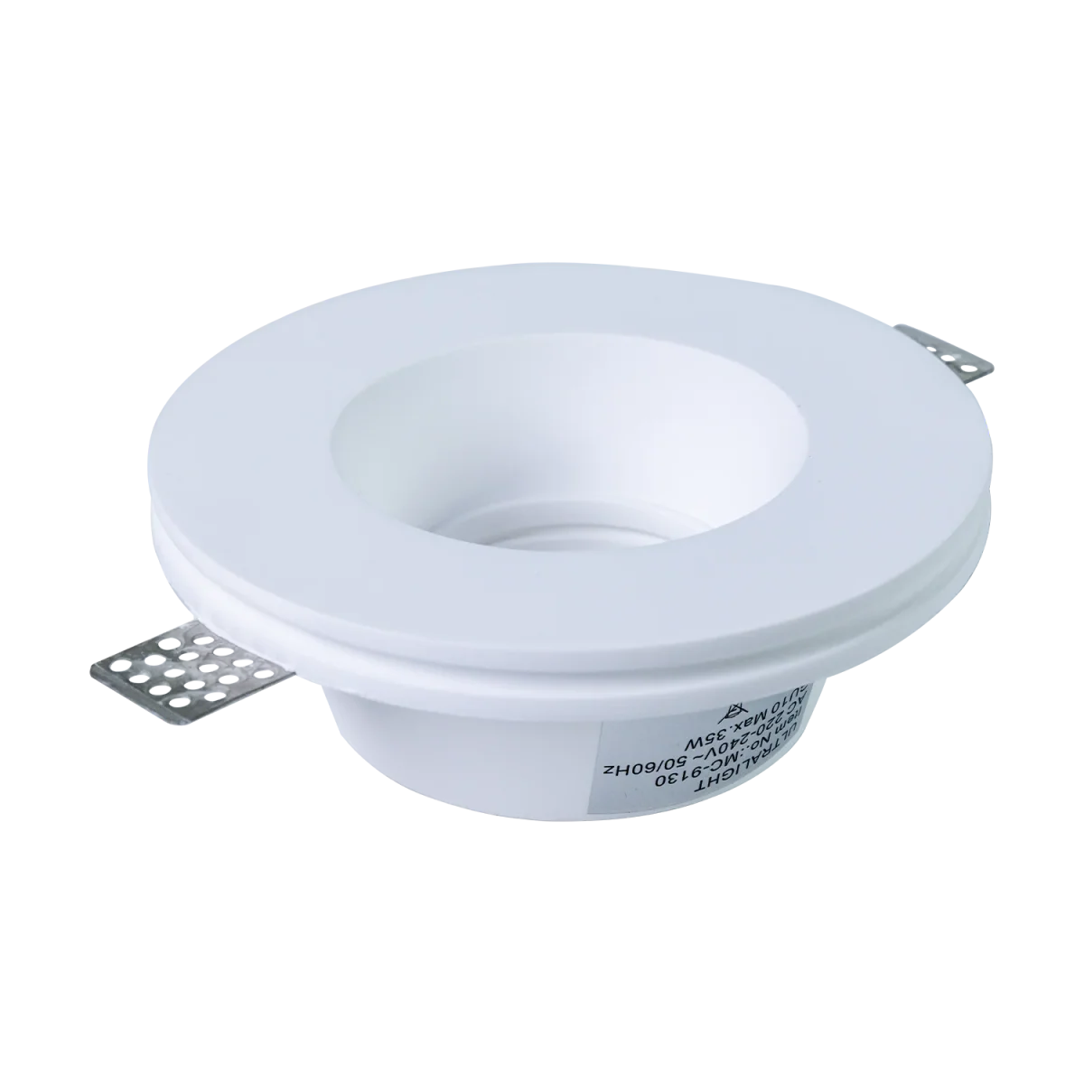 Ultralight Gypsum Spot Light Frame GU10 10cm- Elegant Design (MC-9130) - Image 13