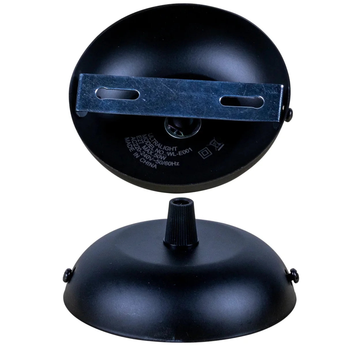 Ultralight Pendant E27 Bulb base Black 85 Cm Length (XD-S03) - Image 3