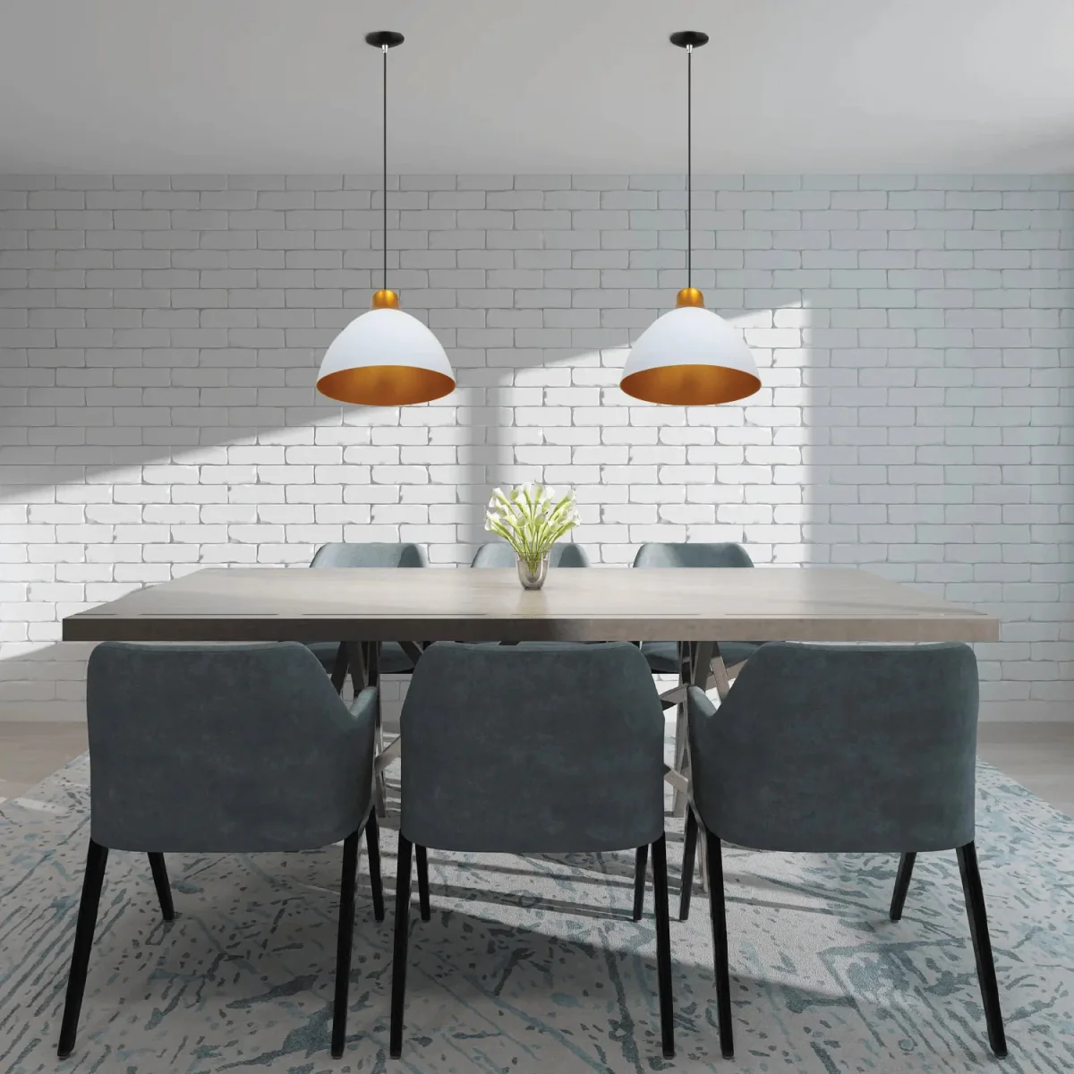 Ultralight Indoor Cone Pendant Light (TY322) with E27 Base - Image 7