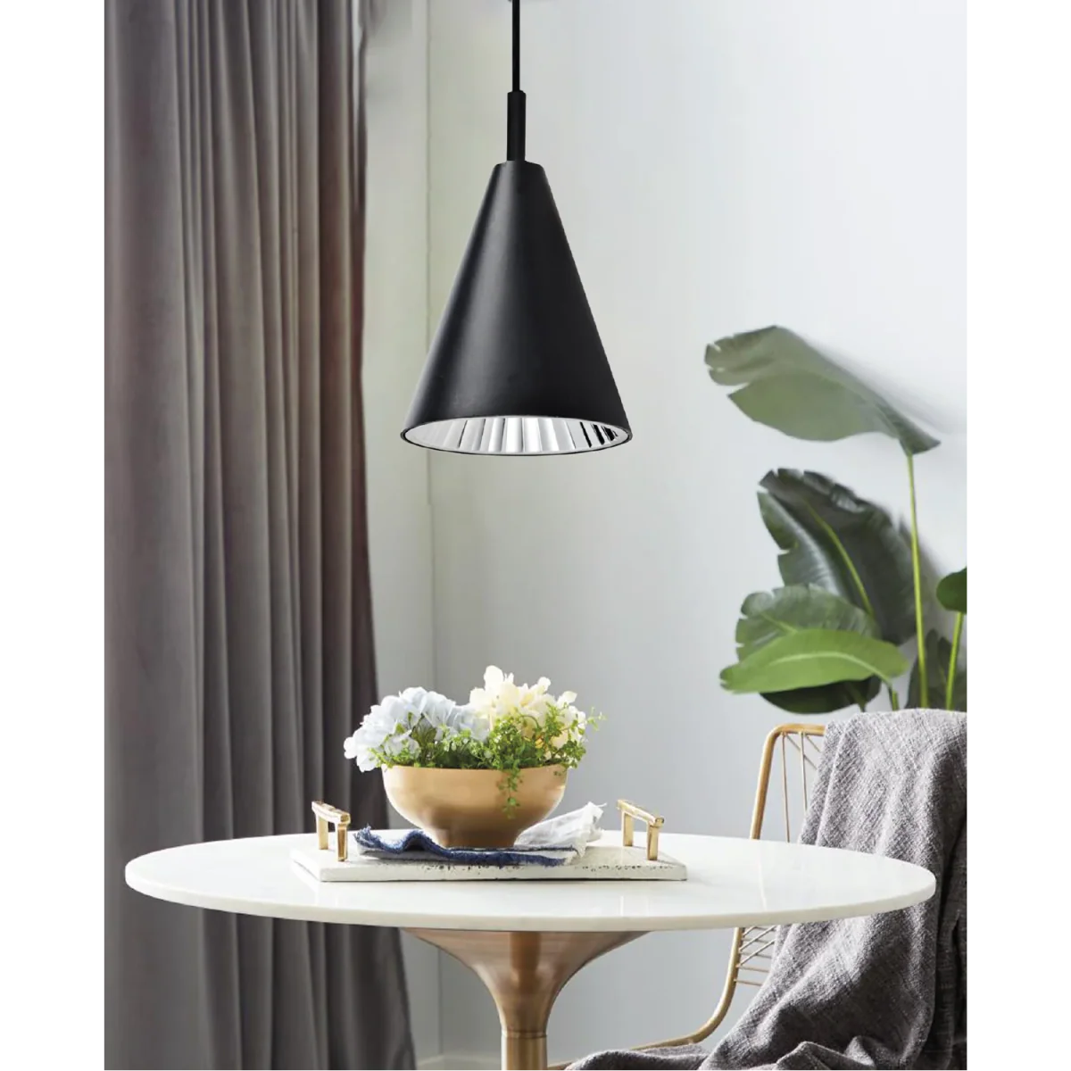 Ultralight Indoor Cone Pendant Light (BR6021) - Image 4