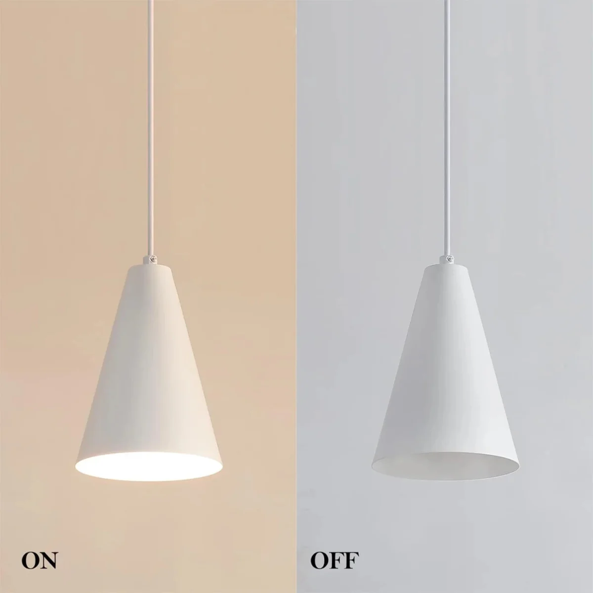 Ultralight Indoor Cone Pendant Light (BR6021) - Image 6