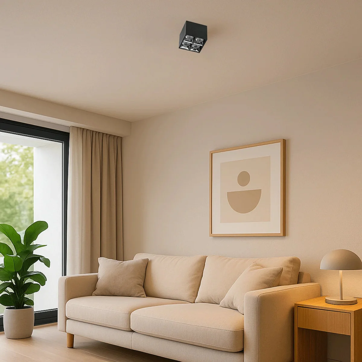 Ultralight Indoor Modern Surface Mounted LED Light CRI>90 (MD006) - Image 4