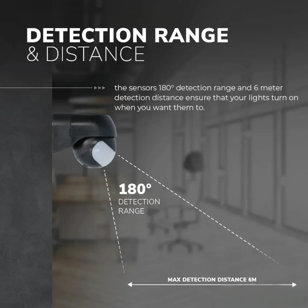 Ultralight Infrared Motion Sensor IP44 - 180° Rotating Joint - 5 years Warranty (ST11) - Image 4