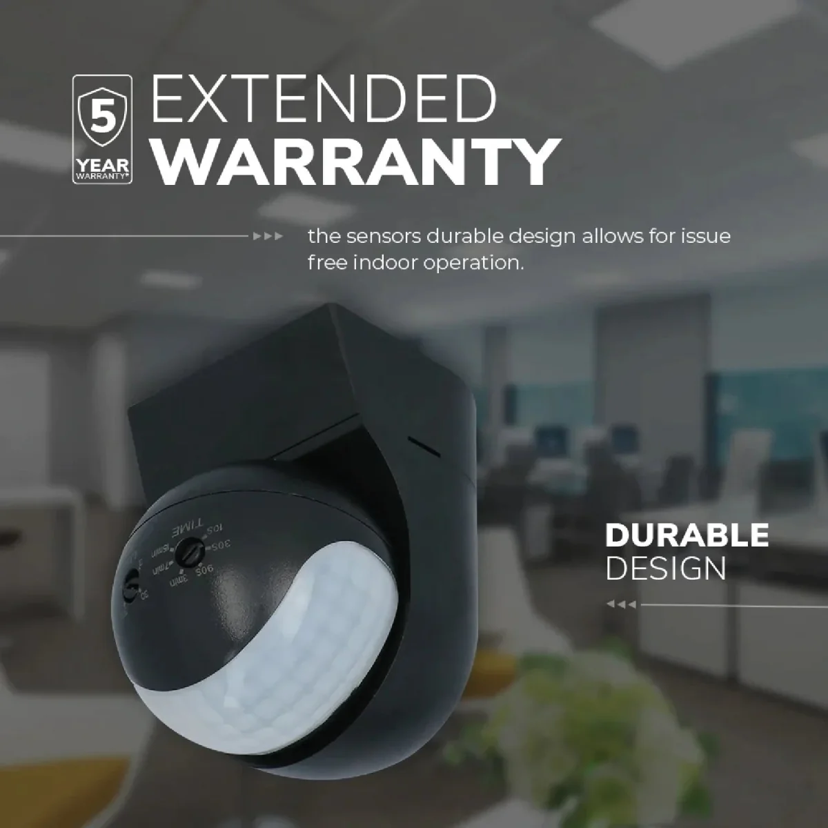 Ultralight Infrared Motion Sensor IP44 - 180° Rotating Joint - 5 years Warranty (ST11) - Image 6