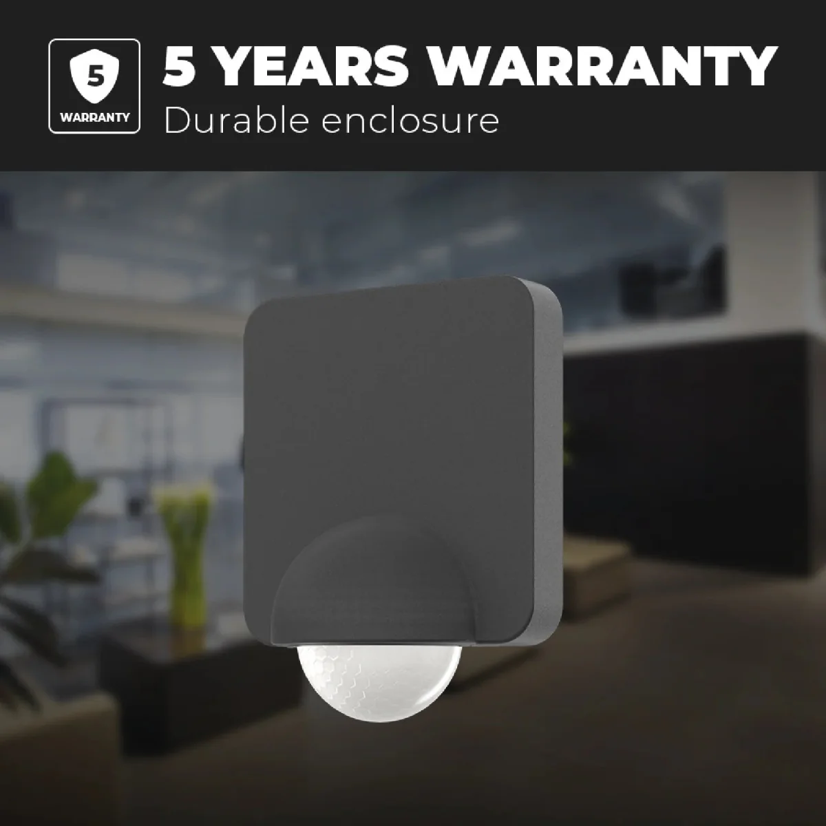 Ultralight infrared Motion Sensor IP54 - 360° Detection Angle - 5 Years Warranty (ST16C) - Image 6