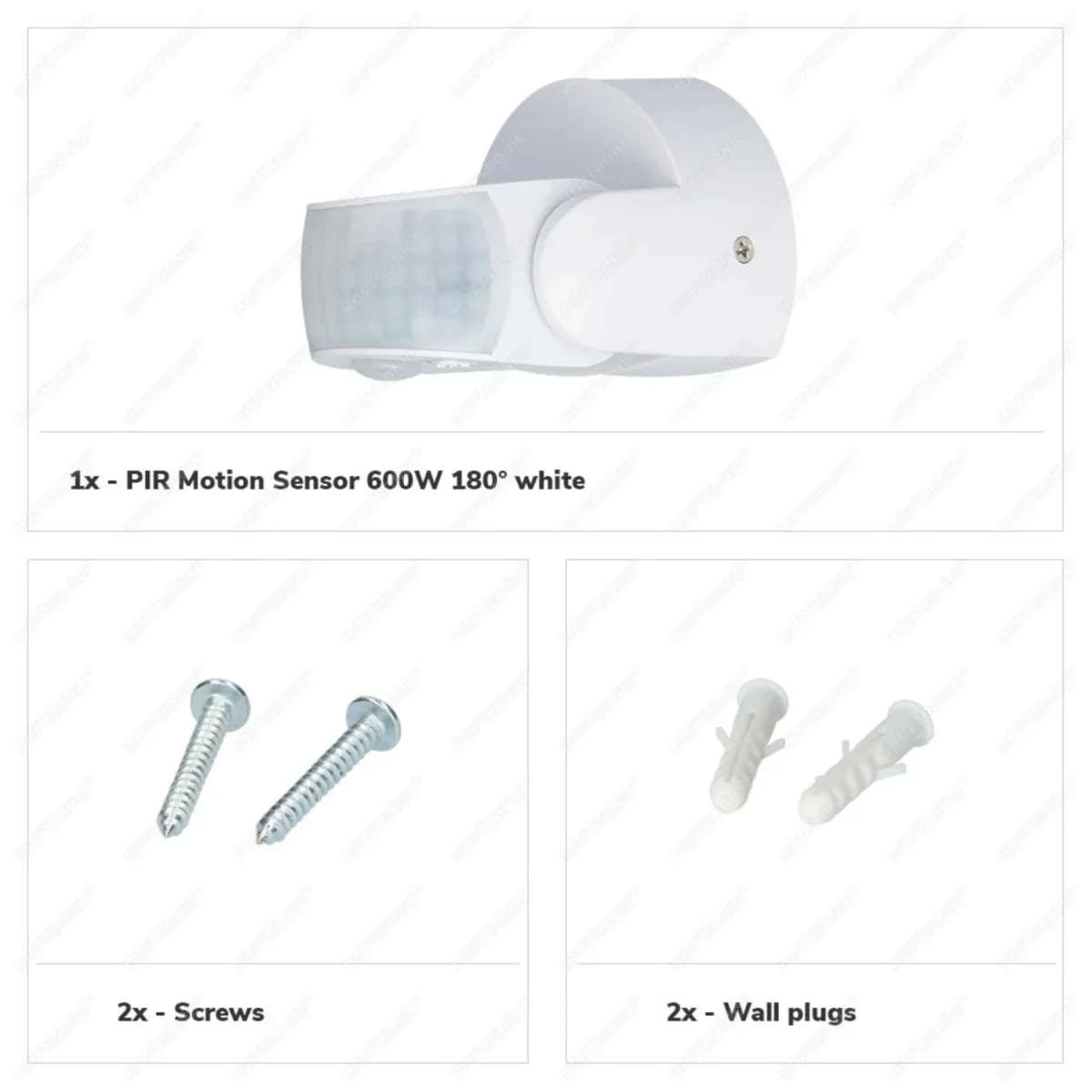 Ultralight Infrared Motion Sensor IP65 - 180° Rotating Joint 5 Years Warranty (ST15B) - Image 7