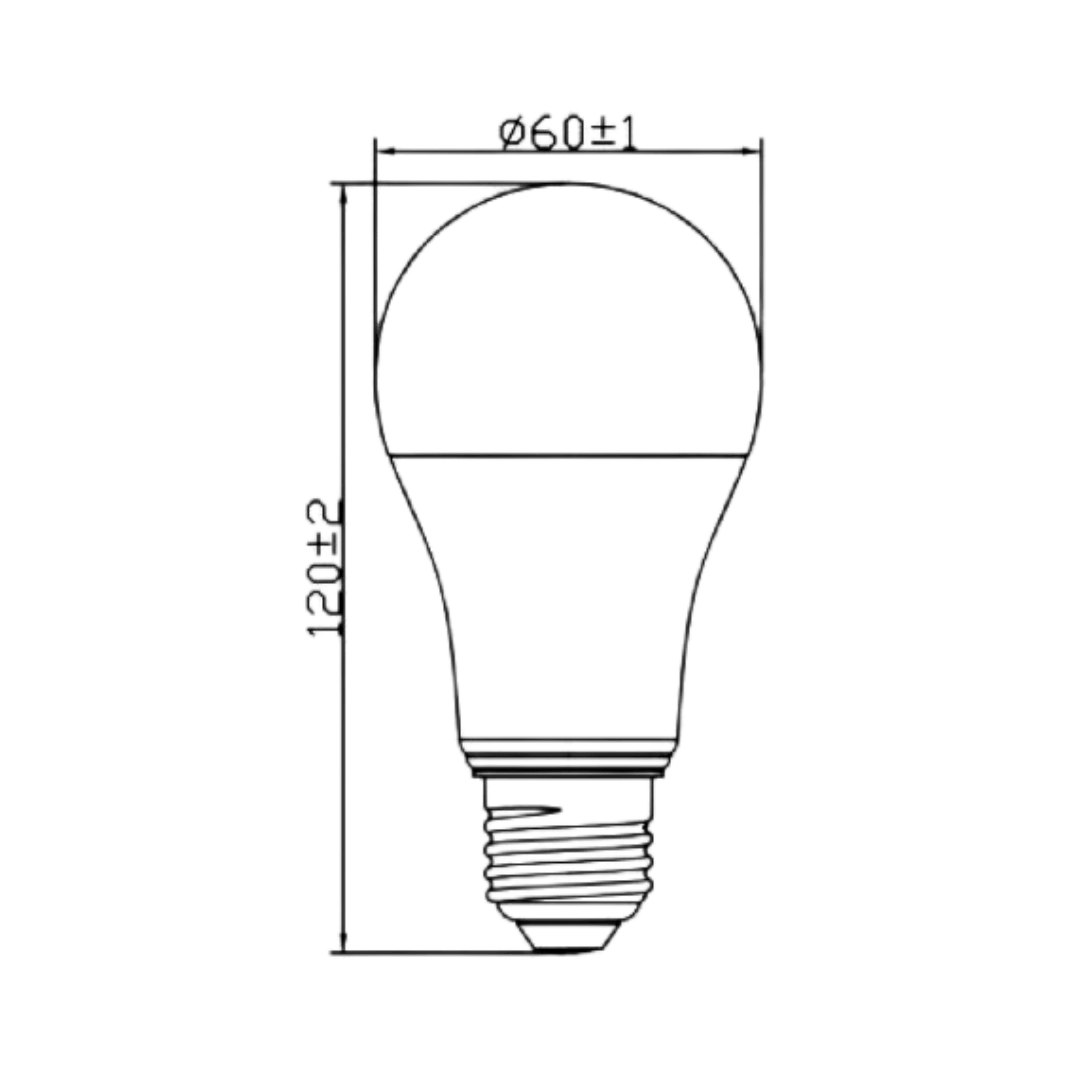 Ultralight LED Bulb Light 14.8W E27 (UTL-1400ST) - Image 5